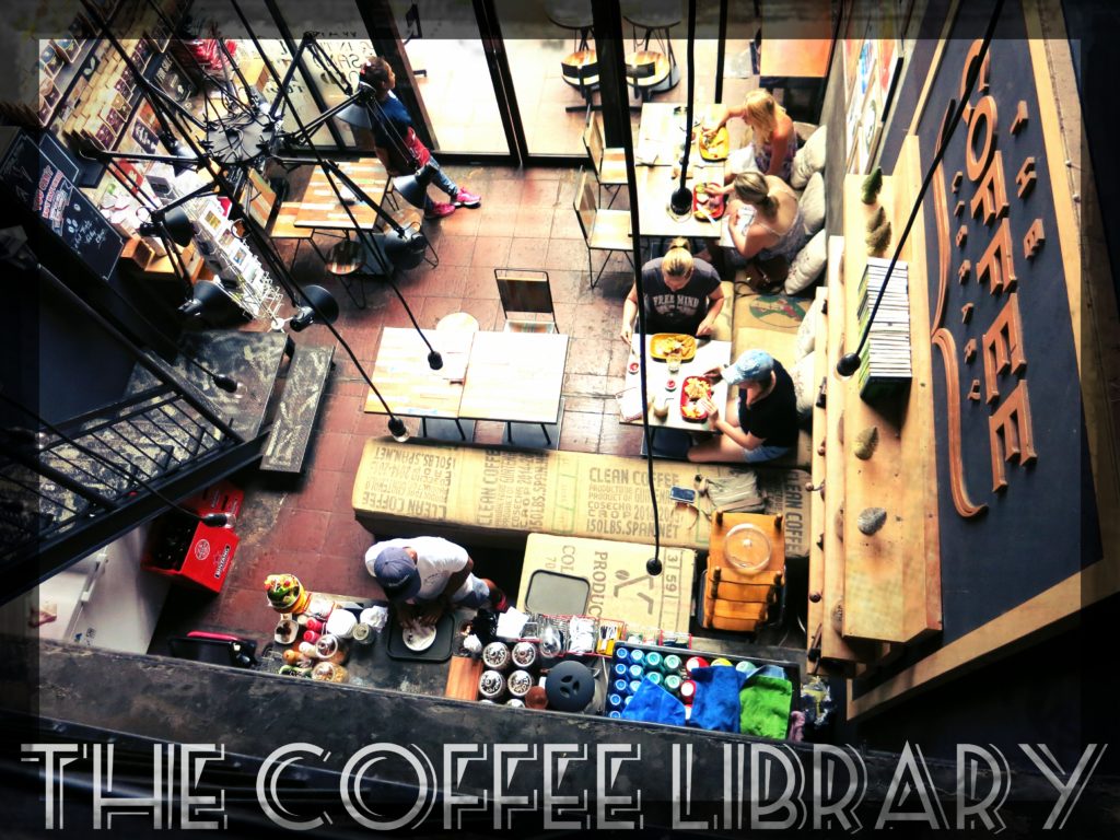 image of the coffee library in seminyak bali