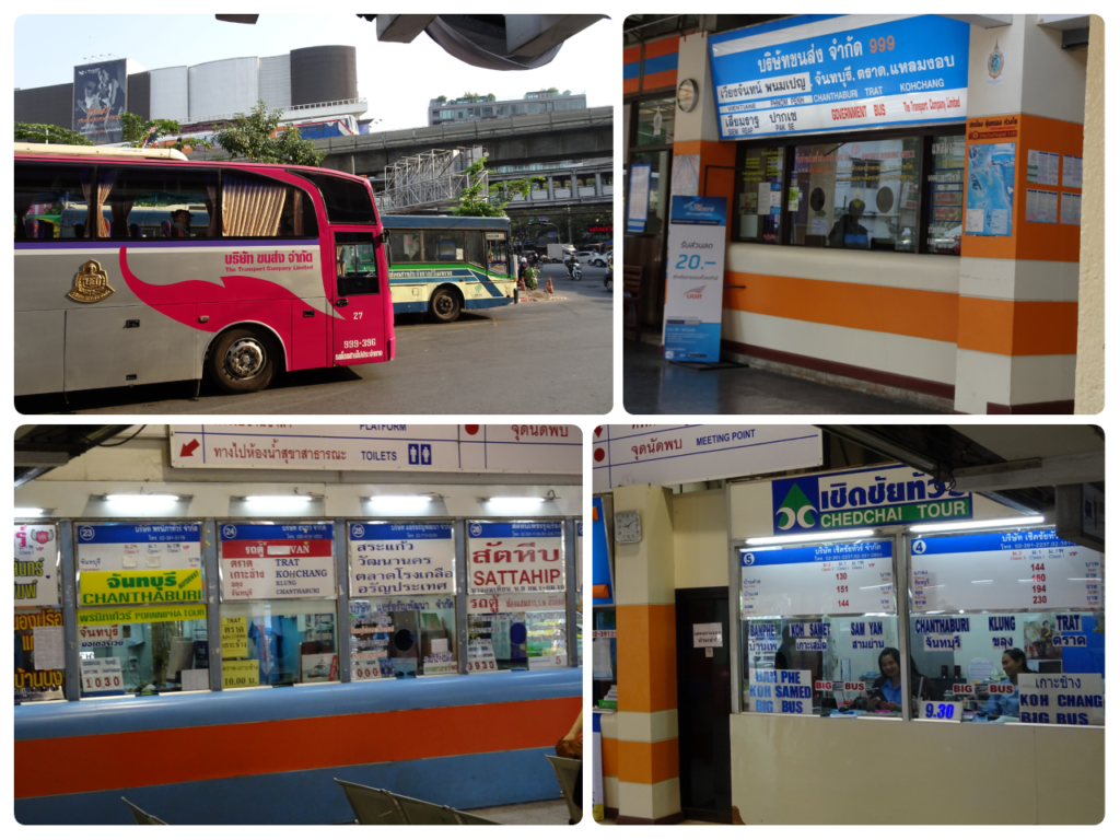 Ekkamai Bus Terminal in Bangkok