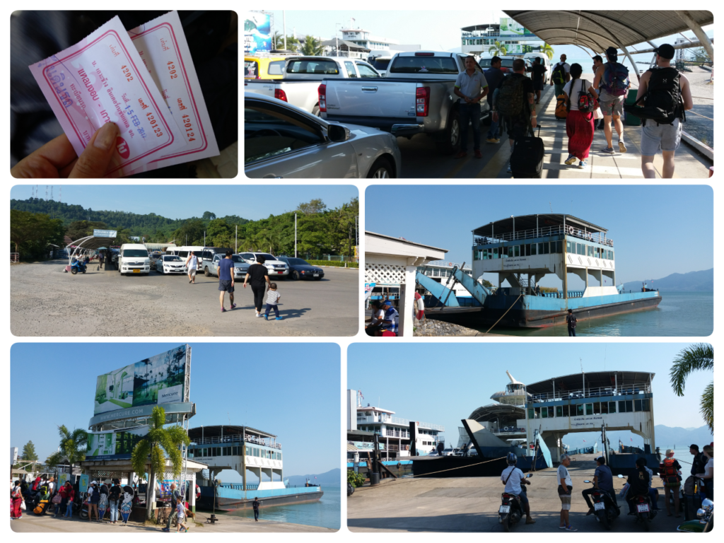 Ferry Pier to Koh Chang Island
