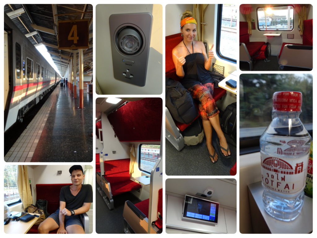 Taking the new overnight train from Chiang Mai to Bangkok travel in style