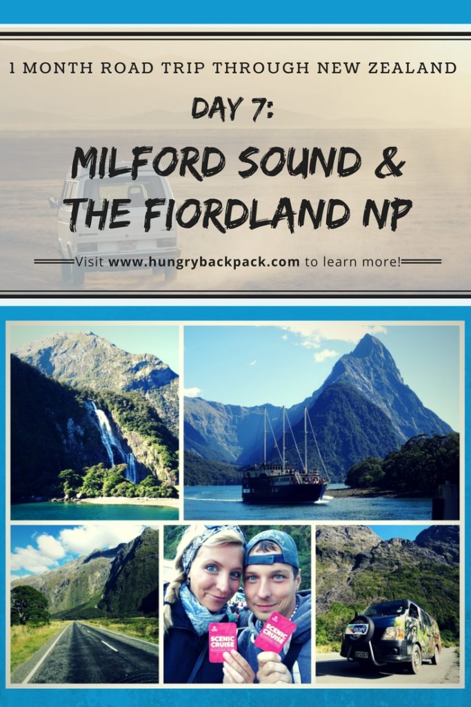 Road trip New Zealand day 7 Milford Sound and Fiordland National Park