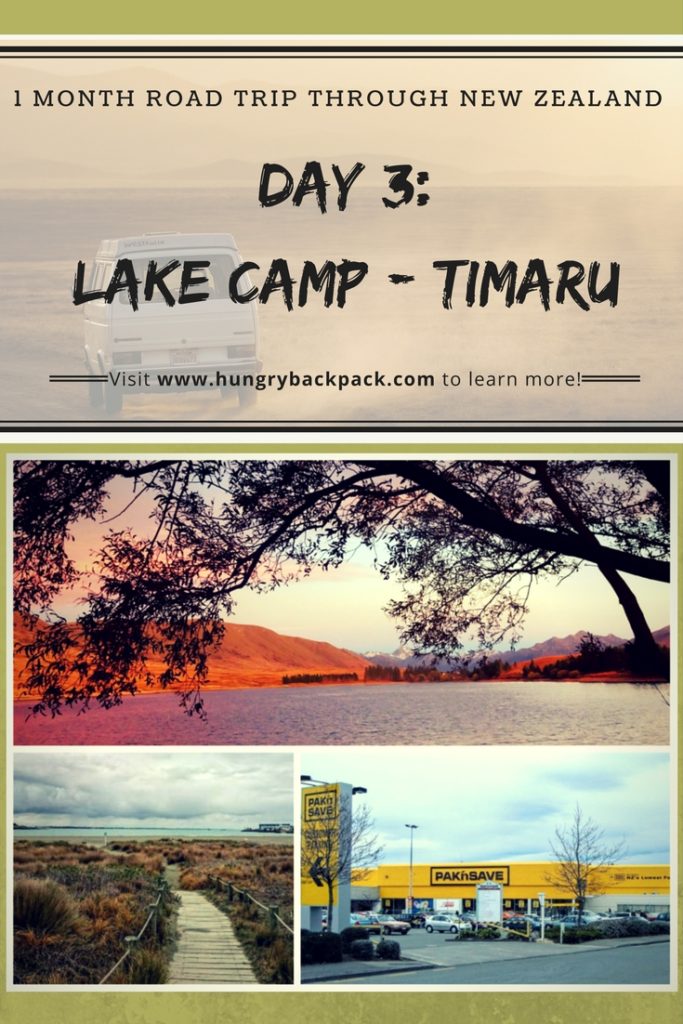 Road trip New Zealand day 3 Lake Camp to Timaru