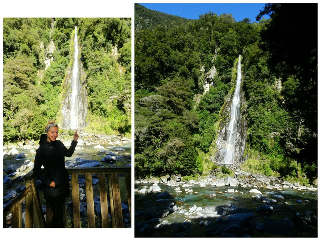 new-zealand-roadtrip-blue-pools-franz-josef-glacier-thunder-creek-waterfall