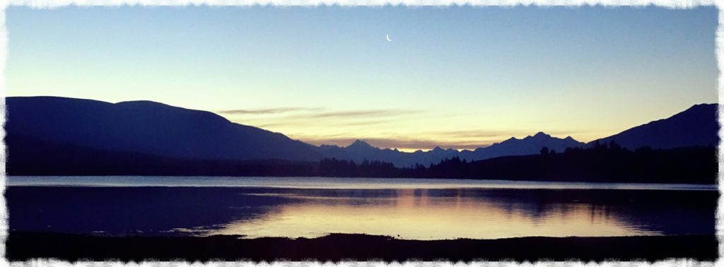 Lake Camp sunset