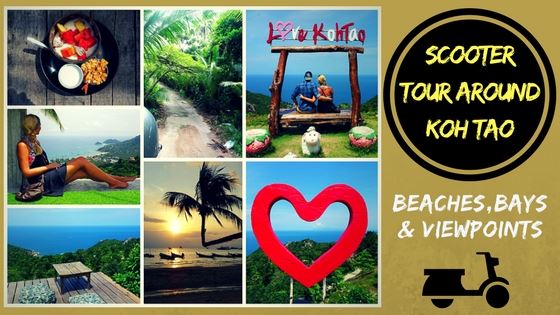 KOH TAO SCOOTER TOUR – Beaches, Bays & Viewpoints