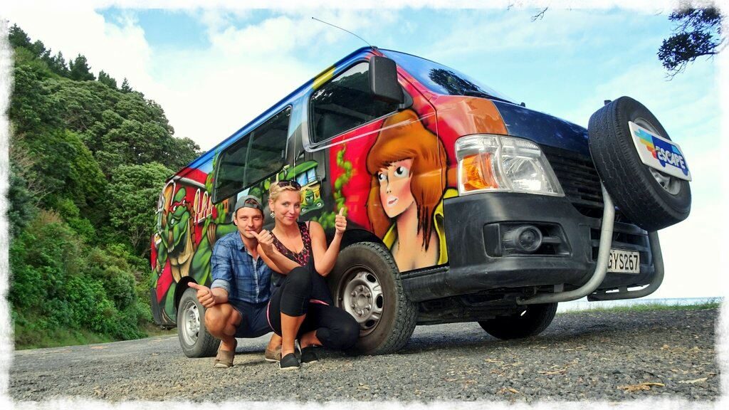 new-zealand-roadtrip-tauranga -cathedral-cove-coromandel-escape-camper-van