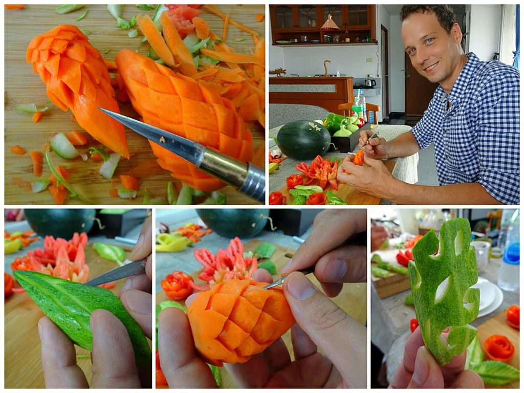 best-things-bangkok-food-carving-academy-carrots-cucumber