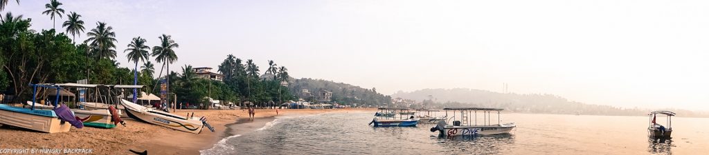 Sri Lanka Trip_unawatuna beach panorama