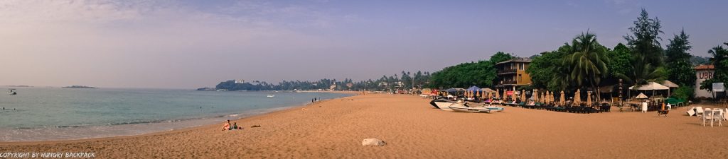 Sri Lanka Trip_unawatuna beach panorama