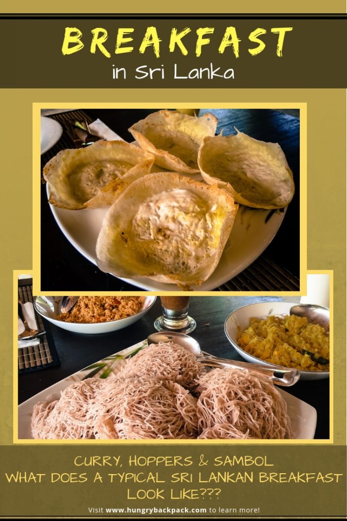 HOPPERS, CURRY & SAMBOL BREAKFAST IN SRI LANKA Hungry Backpack — free download
