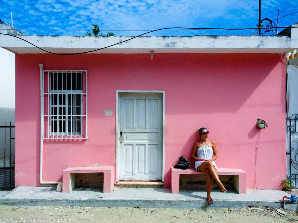 Explore Holbox_things to do on Holbox on a budget_colourful houses