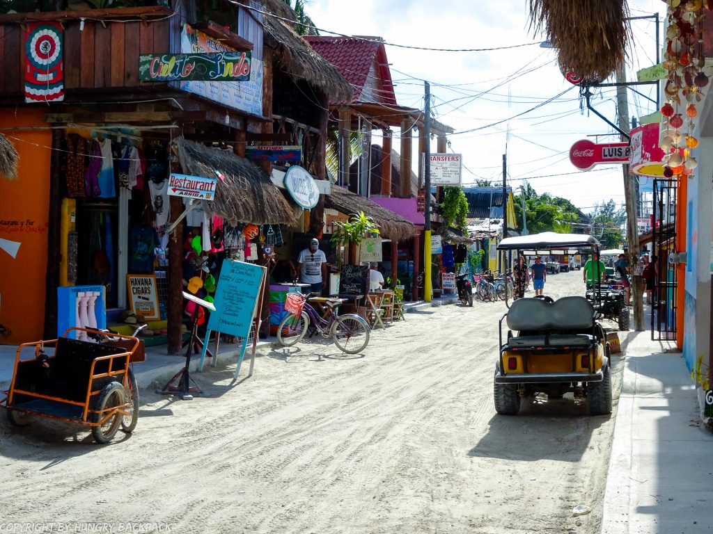 Explore Holbox_town centre_shopping