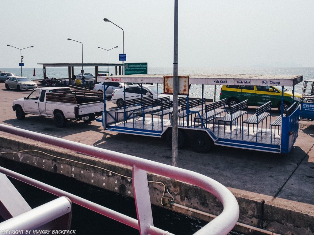 Bangkok to Ko Kut_boonsiri ferry shuttle on pier