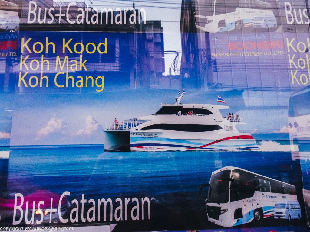 Bangkok to Ko Kut_boonsiri sign of bus and catamaran package