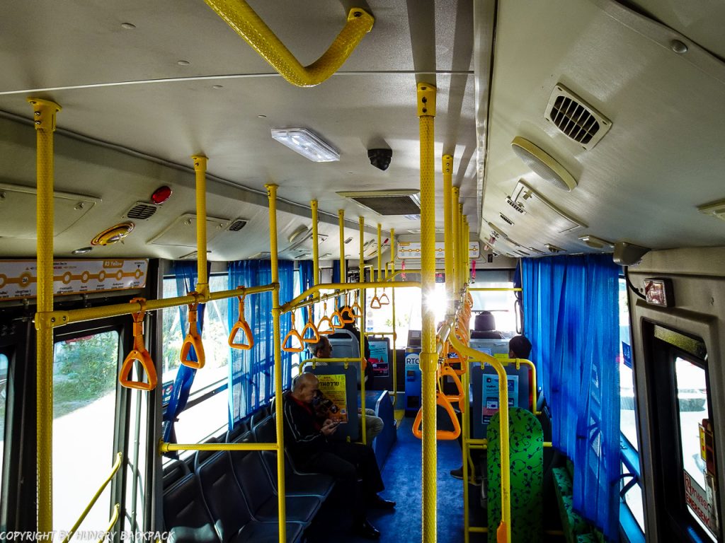 Chiang Mai_inside public Bus to Airport