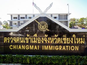 Extend Tourist Visa_Immigration office sign at entrance