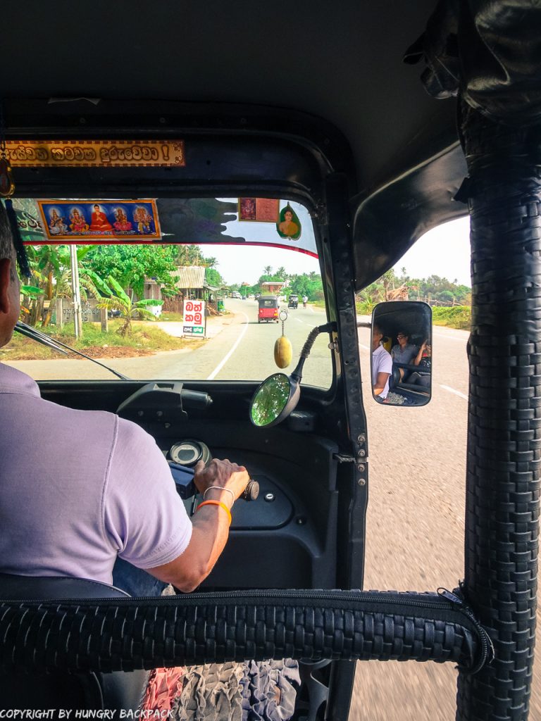 Mirissa tuk tuk ride