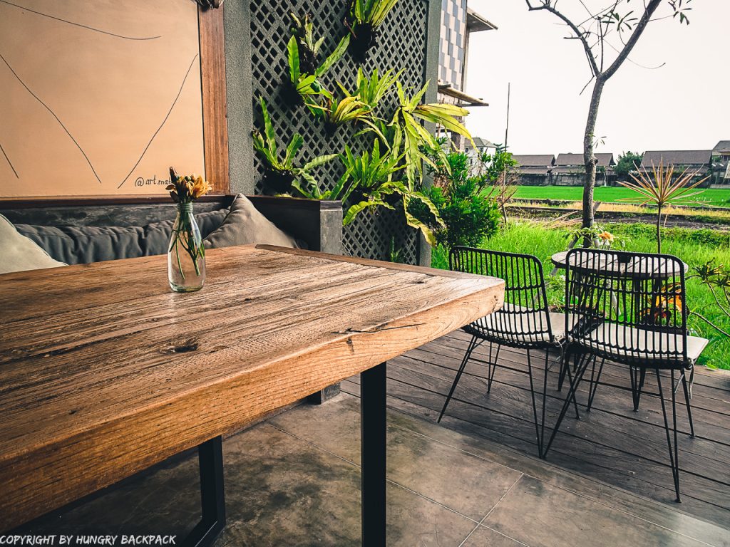 work-friendly cafes Canggu_Cinta Cafe_view