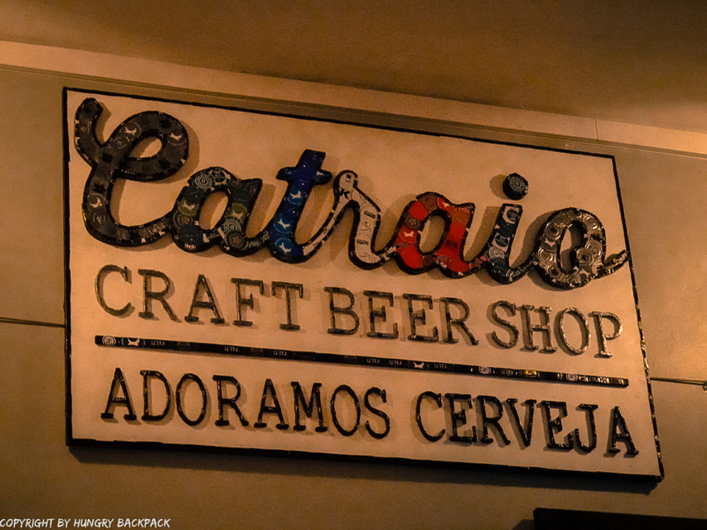 Craft beer Tour Porto_Catraio_sign on wall