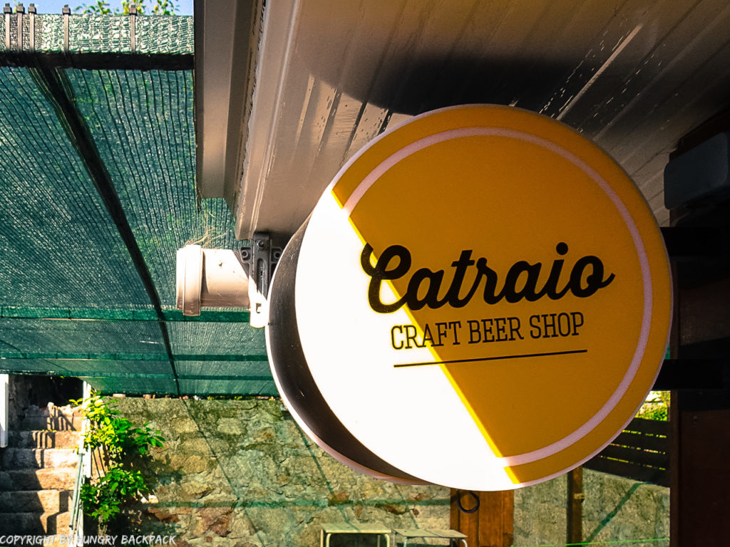 Craft beer Tour Porto_Catraio_sign outside terrace