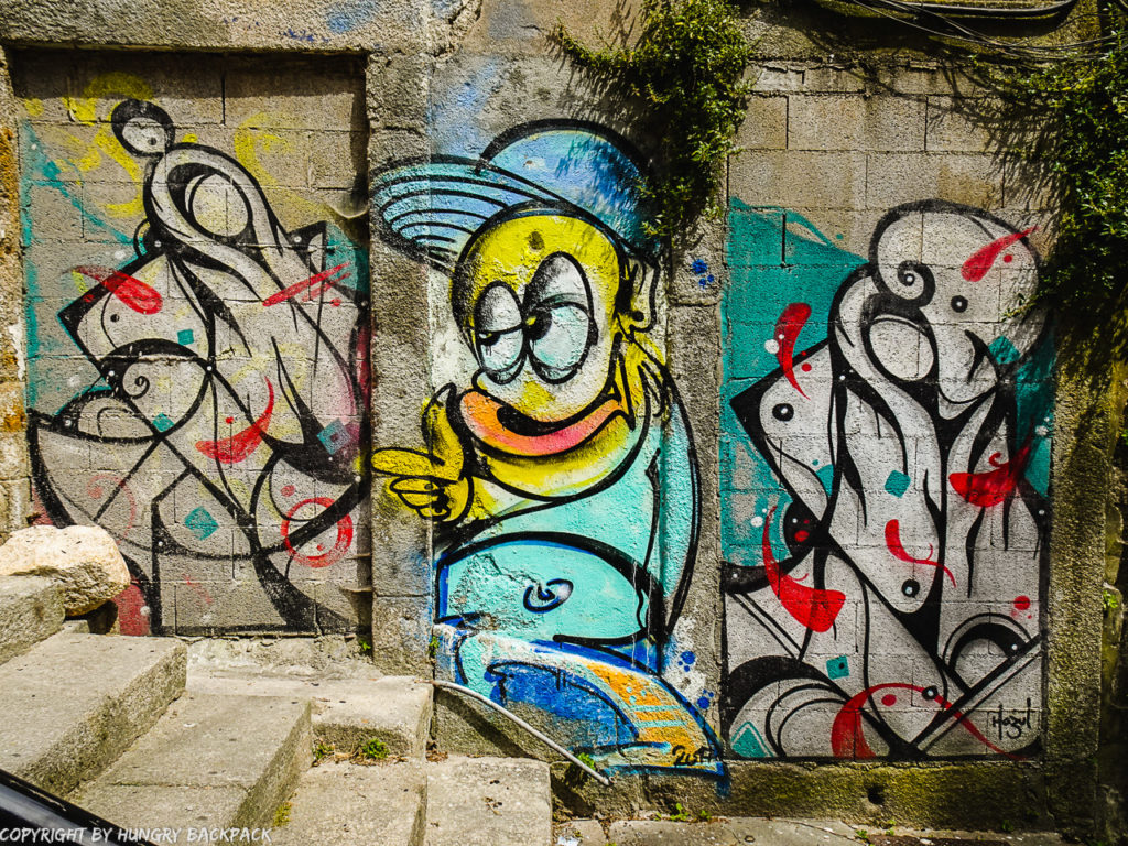Porto Streetart_Hazul Duck_Escadas do Codeçal _