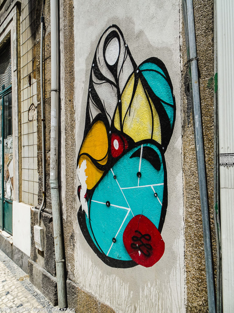 Porto best streetart_Hazul faceless Madonna_Rua Formosa