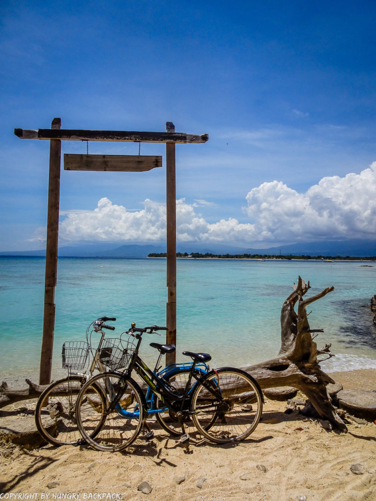 Gili Trawangan on year after earthquake_bike tour around island with fantastic views