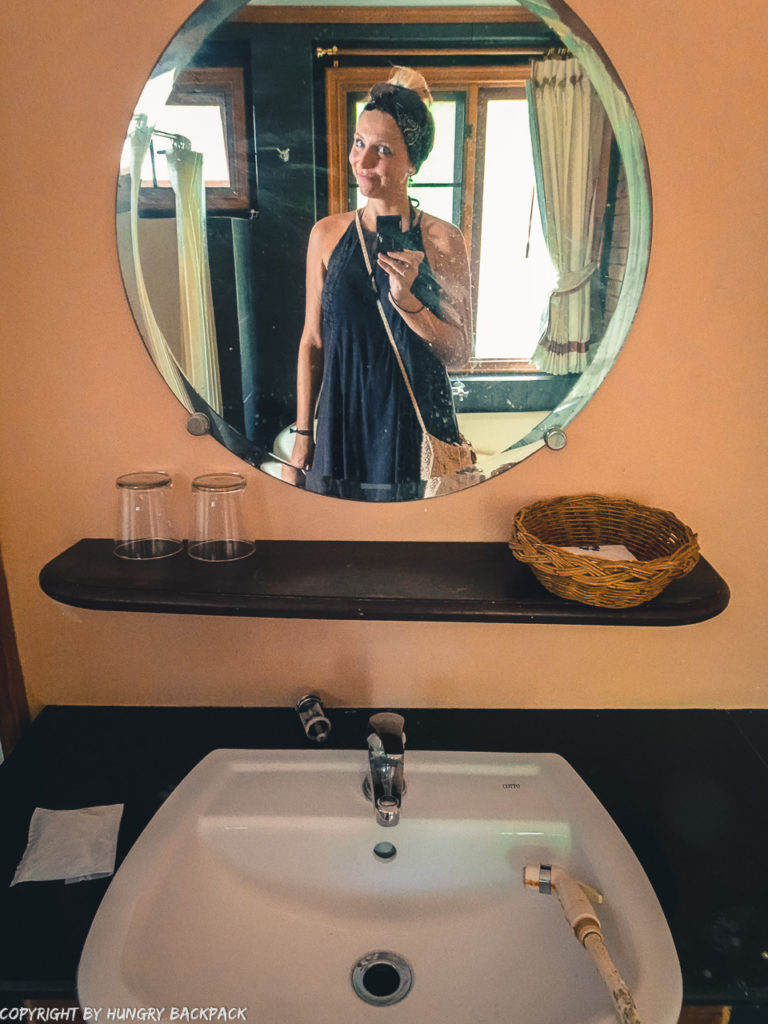 floating homes_bathroom selfie_Grand Lagoona Resort_Koh Chang