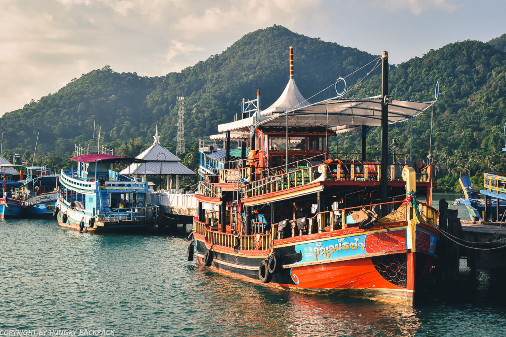 Bang Bao Pier - Koh Chang - Tour boats