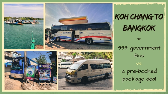 KOH CHANG TO BANGKOK – THE 999 BUS VS. A PACKAGE DEAL