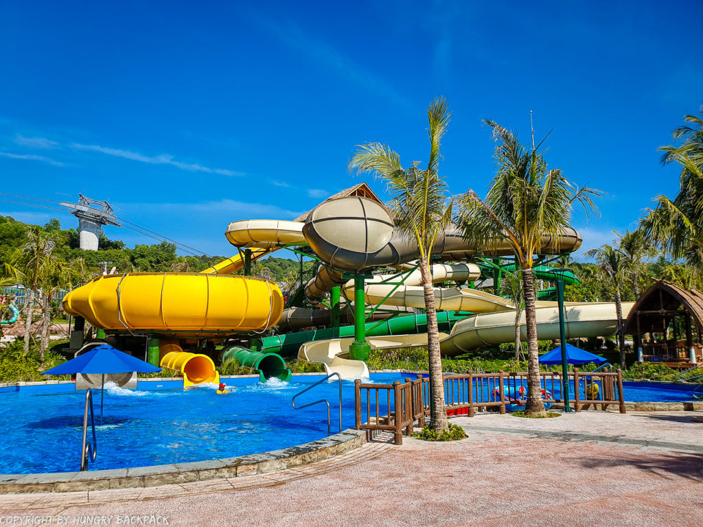 Aquatopia water park_Pearl Canyon, Golden Wave, Caves of Waves, Jungle Twister