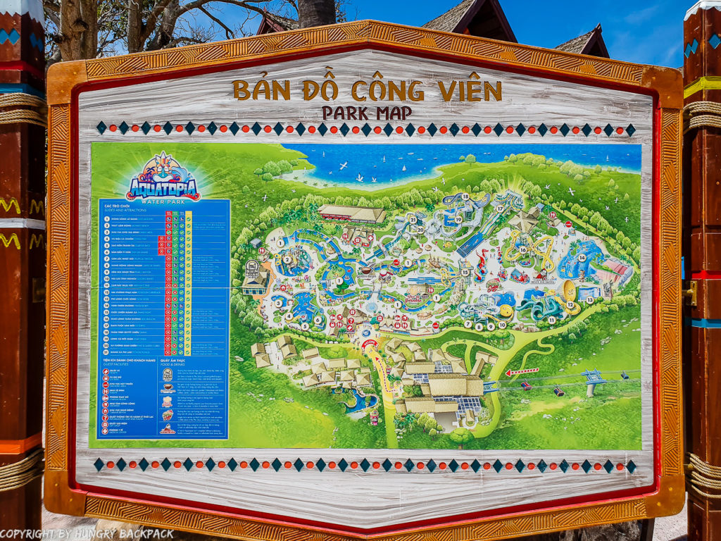 Aquatopia_water park map of things to do