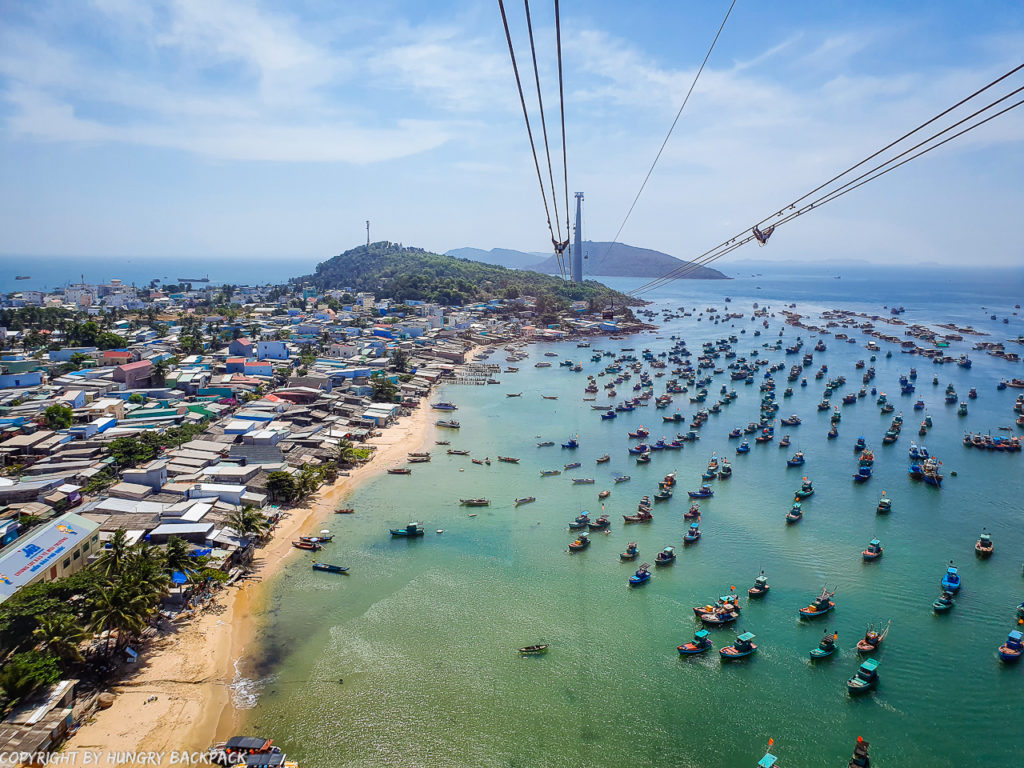 Phu Quoc Cable Car_view from cabin of An Thoi_